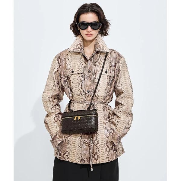 Khaite Women's Bang Bang in Fondant - Brown Shoulder & Crossbody Bags - The Lotus Tote Bag - Shop at Coveti