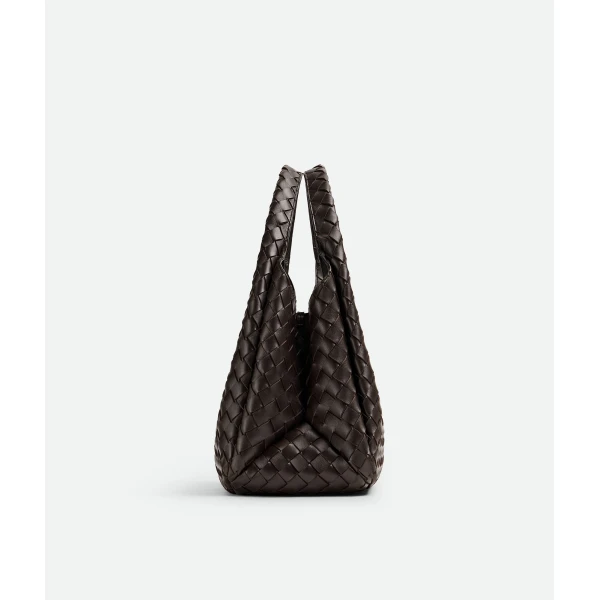 Khaite Women's Campana in Fondant - Brown Shoulder & Crossbody Bags - The Lotus Tote Bag - Shop at Coveti