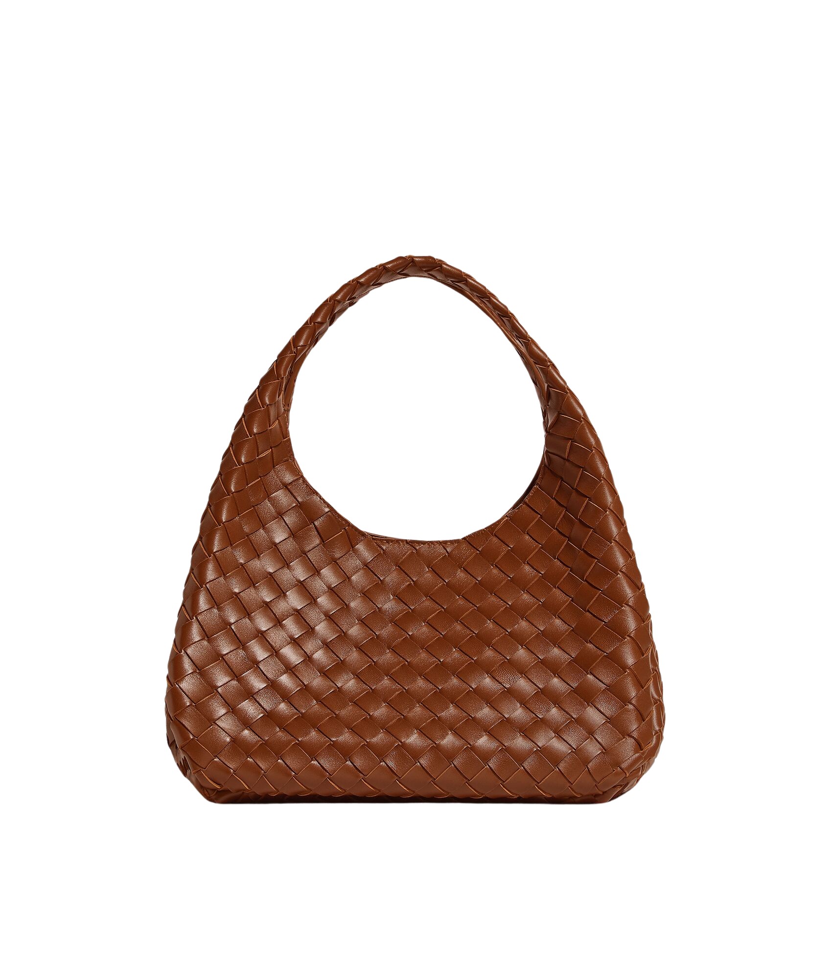Brown-Womens-Campana-in-Tannin-coveti24231_nobg Khaite Women's Campana in Tannin - Brown Shoulder & Crossbody Bags - The Lotus Tote Bag - Shop at Coveti