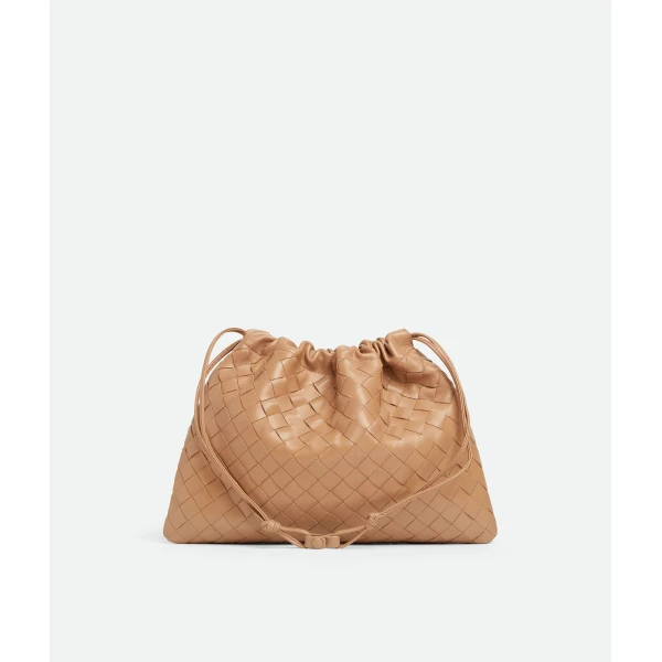 Khaite Women's Dustbag in Pale brown - Brown Shoulder & Crossbody Bags - The Lotus Tote Bag - Shop at Coveti