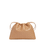 Khaite Women's Dustbag in Pale brown - Brown Shoulder & Crossbody Bags - The Lotus Tote Bag - Shop at Coveti