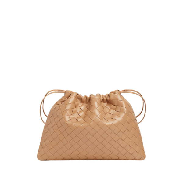 Khaite Women's Dustbag in Pale brown - Brown Shoulder & Crossbody Bags - The Lotus Tote Bag - Shop at Coveti