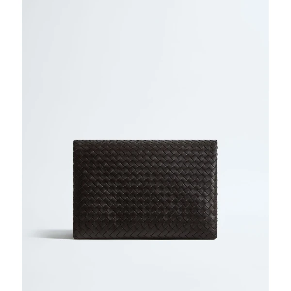 Khaite Women's Giornale Pouch in Espresso - Brown Clutch Bags - The Lotus Tote Bag - Shop at Coveti
