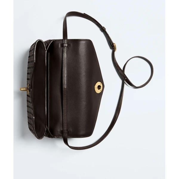Khaite Women's Knot Lock in Fondant - Brown Clutch Bags - The Lotus Tote Bag - Shop at Coveti