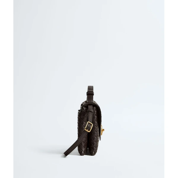 Khaite Women's Knot Lock in Fondant - Brown Clutch Bags - The Lotus Tote Bag - Shop at Coveti