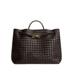 Khaite Women's Large Andiamo in Fondant - Brown Totes & Top-Handle Bags - The Lotus Tote Bag - Shop at Coveti