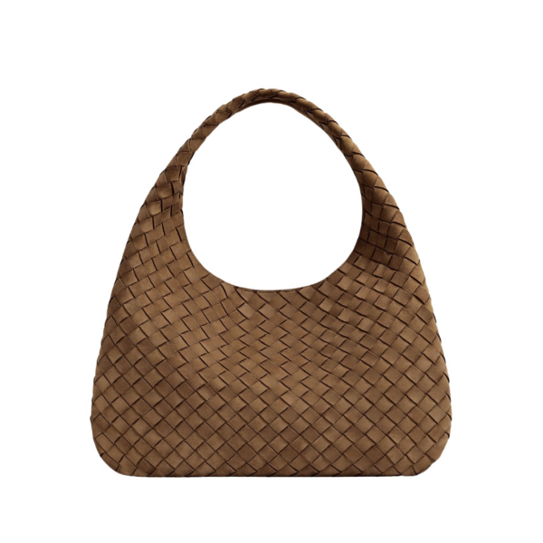 Khaite Women's Large Campana in Nocciola - Brown Shoulder & Crossbody Bags - The Lotus Tote Bag - Shop at Coveti
