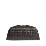 Khaite Women's Large Nodo Pouch in Espresso - Brown Clutch Bags - The Lotus Tote Bag - Shop at Coveti