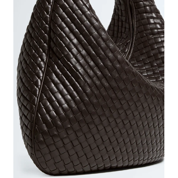 Khaite Women's Maxi Veneta in Fondant - Brown Shoulder & Crossbody Bags - The Lotus Tote Bag - Shop at Coveti