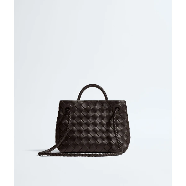 Khaite Women's Mini Andiamo in Fondant - Brown Mini Bags - The Lotus Tote Bag - Shop at Coveti