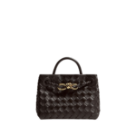 Khaite Women's Mini Andiamo in Fondant - Brown Mini Bags - The Lotus Tote Bag - Shop at Coveti