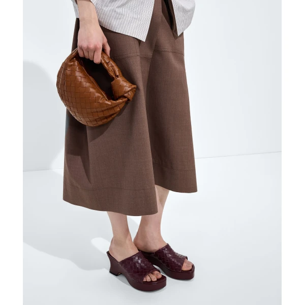 Khaite Women's Mini Jodie in Tannin - Brown Mini Bags - The Lotus Tote Bag - Shop at Coveti