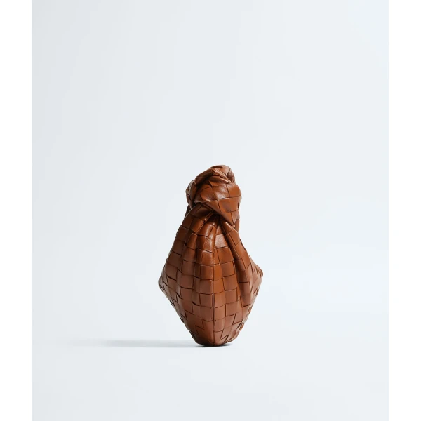 Khaite Women's Mini Jodie in Tannin - Brown Mini Bags - The Lotus Tote Bag - Shop at Coveti