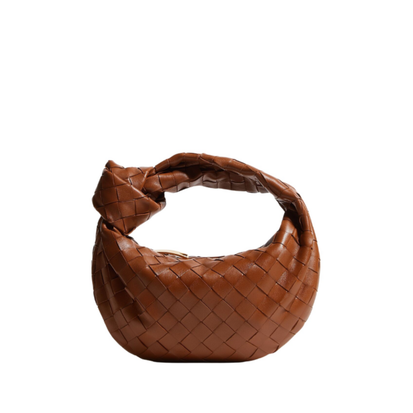 Khaite Women's Mini Jodie in Tannin - Brown Mini Bags - The Lotus Tote Bag - Shop at Coveti