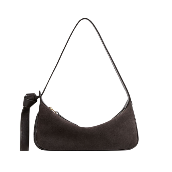 Khaite Women's Nodo Shoulder Bag in Espresso - Brown Shoulder & Crossbody Bags - The Lotus Tote Bag - Shop at Coveti
