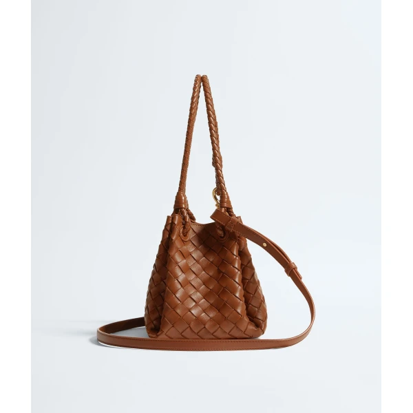 Khaite Women's Parachute in Tannin - Brown Shoulder & Crossbody Bags - The Lotus Tote Bag - Shop at Coveti