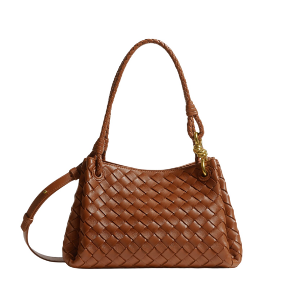 Khaite Women's Parachute in Tannin - Brown Shoulder & Crossbody Bags - The Lotus Tote Bag - Shop at Coveti