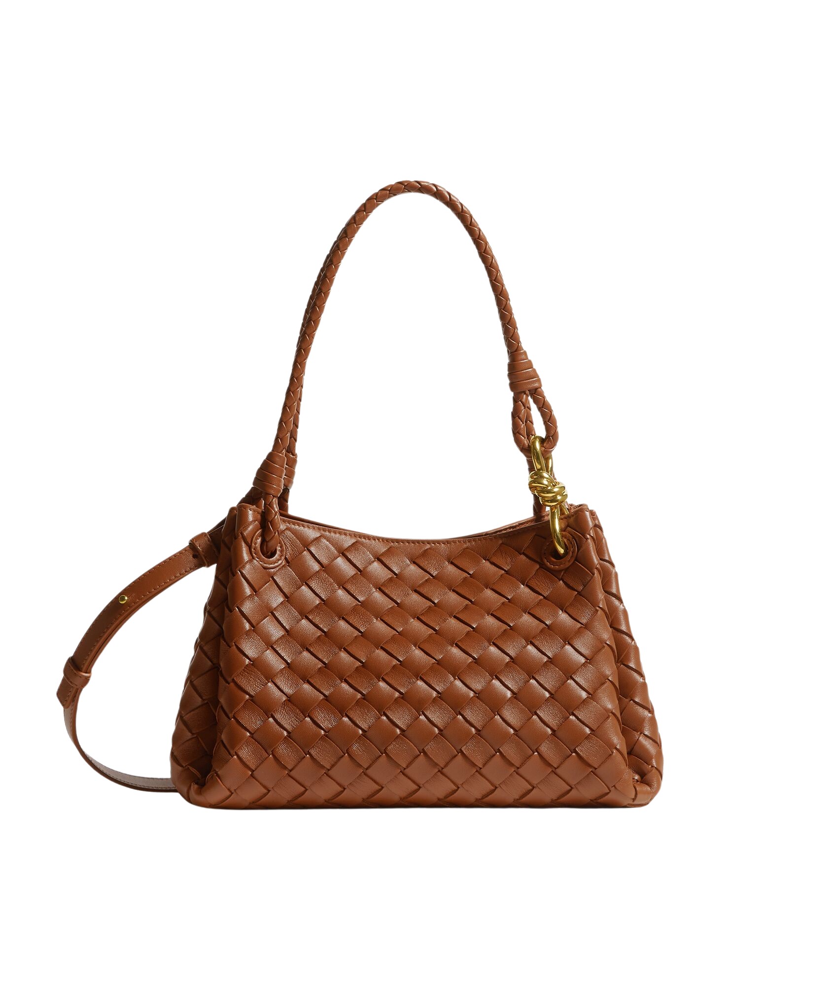 Brown-Womens-Parachute-in-Tannin-coveti72761_nobg Khaite Women's Parachute in Tannin - Brown Shoulder & Crossbody Bags - The Lotus Tote Bag - Shop at Coveti