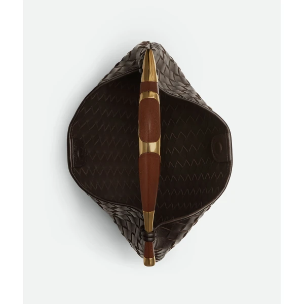 Khaite Women's Sardine in Fondant - Brown Totes & Top-Handle Bags - The Lotus Tote Bag - Shop at Coveti
