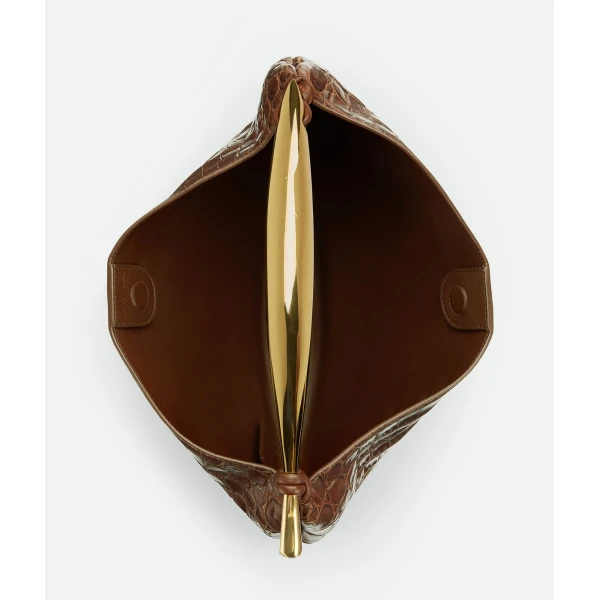 Khaite Women's Sardine in Star anise - Brown Totes & Top-Handle Bags - The Lotus Tote Bag - Shop at Coveti
