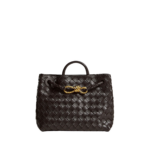 Khaite Women's Small Andiamo in Fondant - Brown Totes & Top-Handle Bags - The Lotus Tote Bag - Shop at Coveti