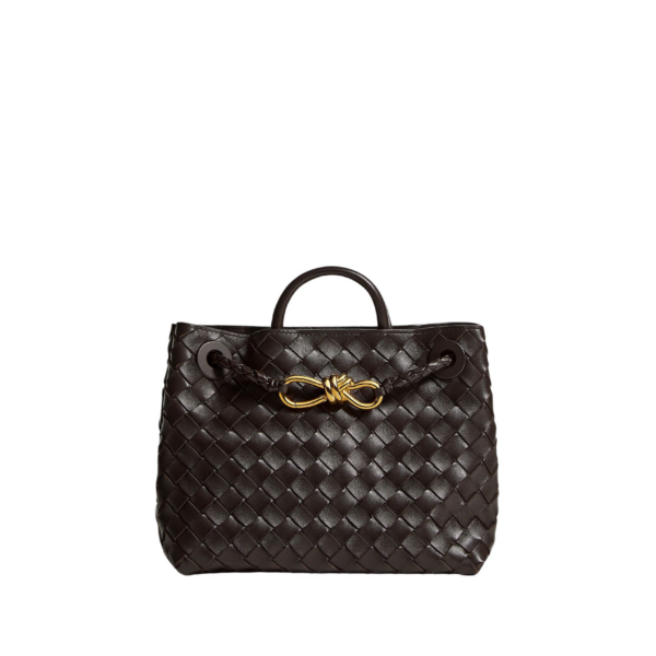 Khaite Women's Small Andiamo in Fondant - Brown Totes & Top-Handle Bags - The Lotus Tote Bag - Shop at Coveti