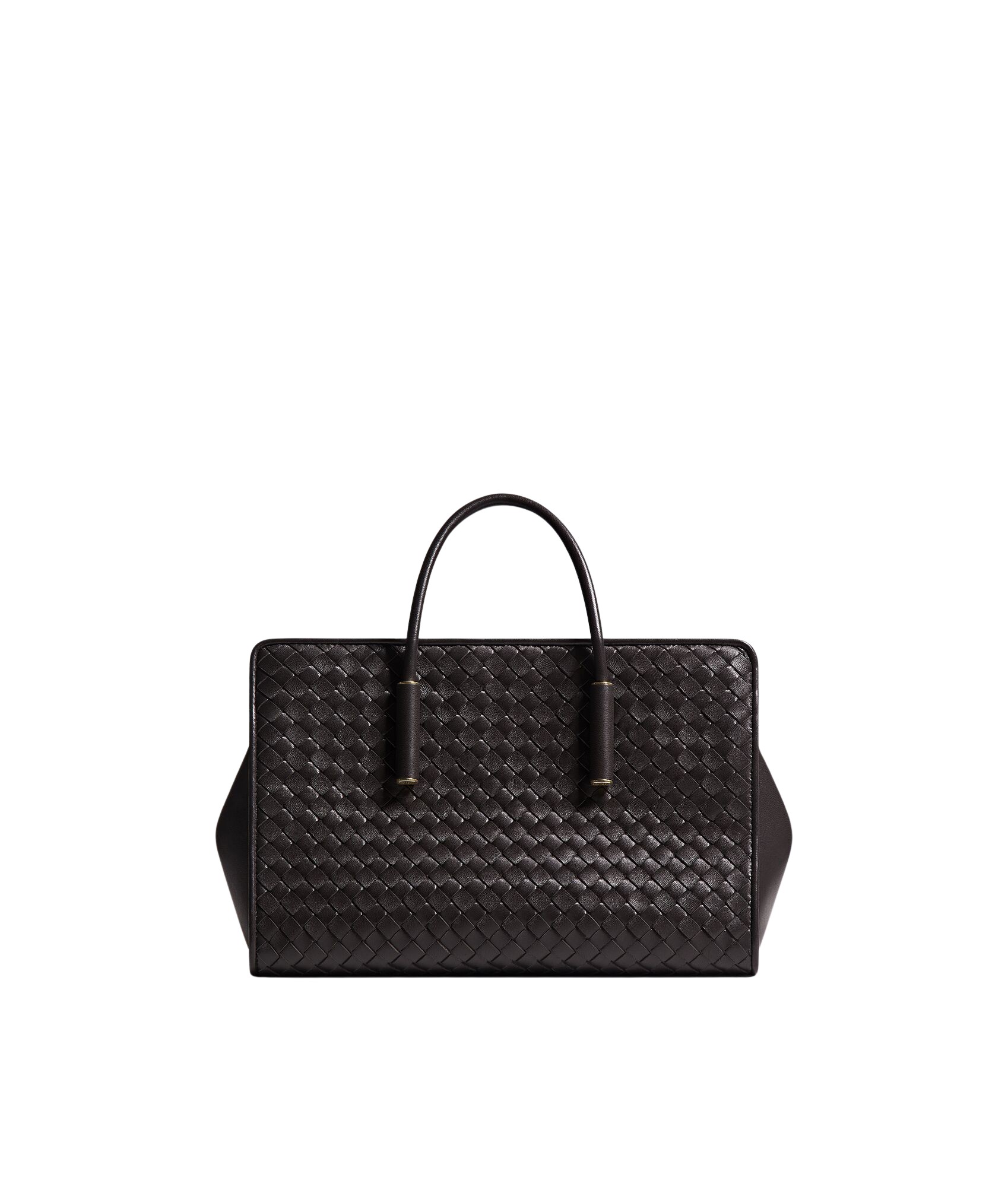 Brown-Womens-Small-Barbara-Tote-in-Espresso-coveti85182_nobg Khaite Women's Small Barbara Tote in Espresso - Brown Totes & Top-Handle Bags - The Lotus Tote Bag - Shop at Coveti