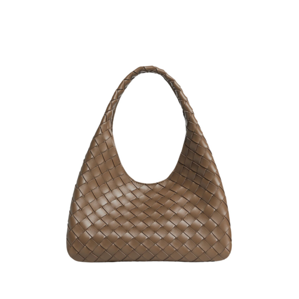 Khaite Women's Small Campana in Pinecone - Brown Shoulder & Crossbody Bags - The Lotus Tote Bag - Shop at Coveti
