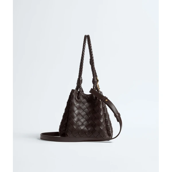 Khaite Women's Small Parachute in Fondant - Brown Shoulder & Crossbody Bags - The Lotus Tote Bag - Shop at Coveti