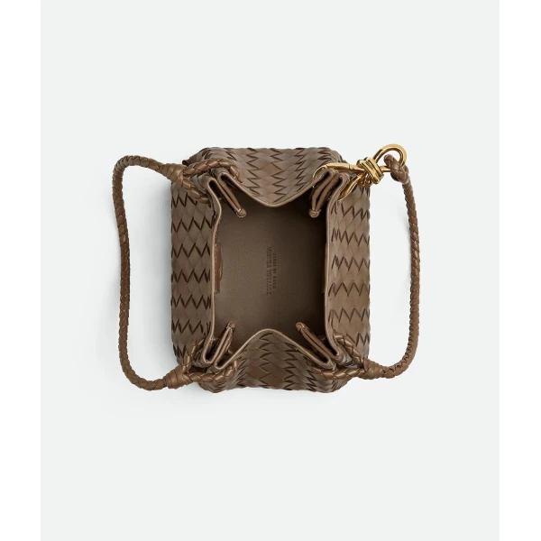 Khaite Women's Small Parachute in Pinecone - Brown Shoulder & Crossbody Bags - The Lotus Tote Bag - Shop at Coveti
