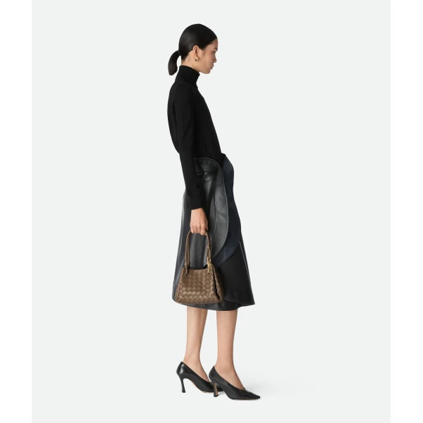 Khaite Women's Small Parachute in Pinecone - Brown Shoulder & Crossbody Bags - The Lotus Tote Bag - Shop at Coveti