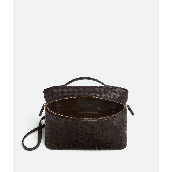 Khaite Women's Soft Vanity in Fondant - Brown Clutch Bags - The Lotus Tote Bag - Shop at Coveti