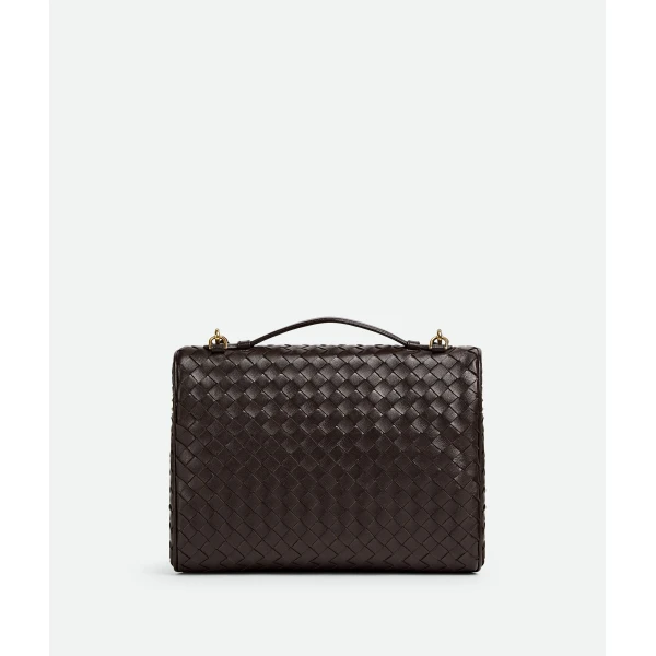 Khaite Women's Soft Vanity in Fondant - Brown Clutch Bags - The Lotus Tote Bag - Shop at Coveti