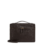Khaite Women's Soft Vanity in Fondant - Brown Clutch Bags - The Lotus Tote Bag - Shop at Coveti