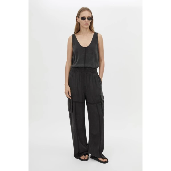 Camilla and Marc Allegro Satin Pant - Pants - Luxury Ready-to-Wear at Coveti