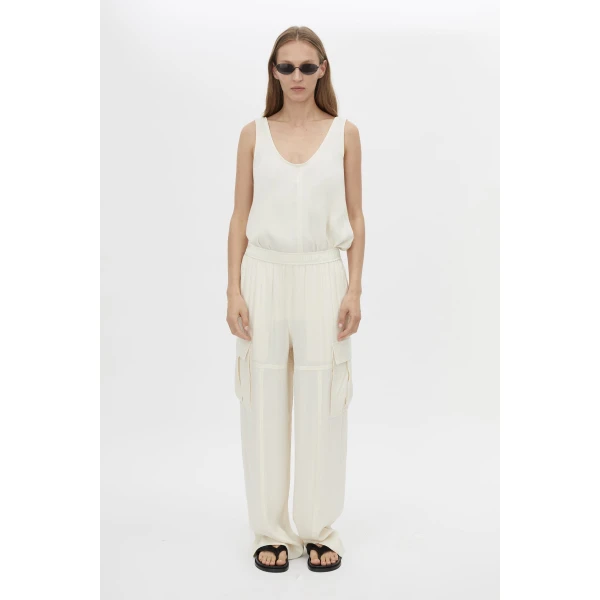 Camilla and Marc Allegro Satin Pant - Pants - Luxury Ready-to-Wear at Coveti