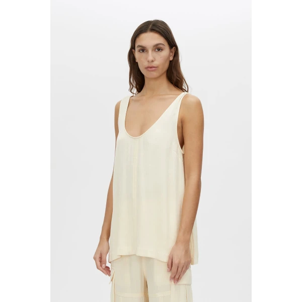 Camilla and Marc Allegro Satin Tank - Tops - Luxury Ready-to-Wear at Coveti