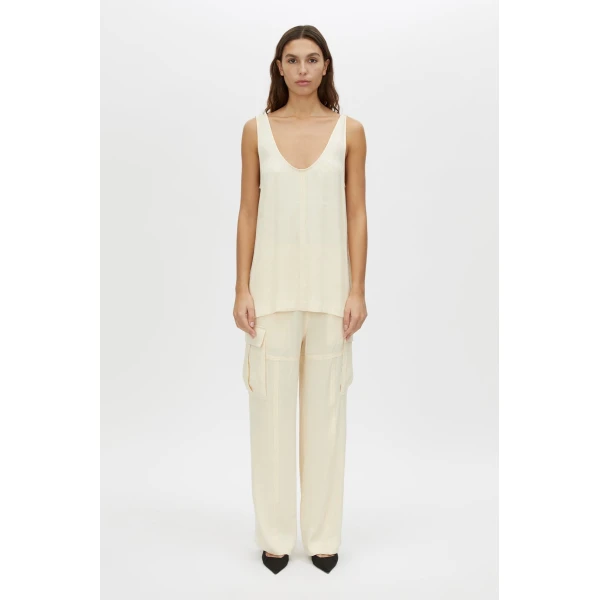 Camilla and Marc Allegro Satin Tank - Tops - Luxury Ready-to-Wear at Coveti