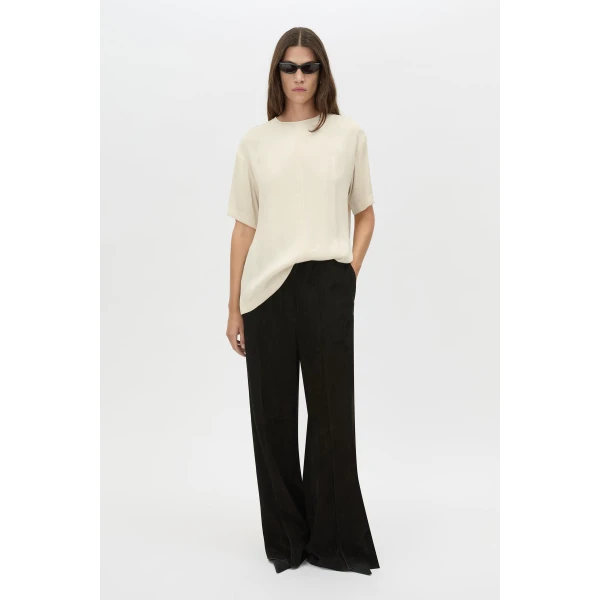 Camilla and Marc Allegro Satin Tee - Tops - Luxury Ready-to-Wear at Coveti
