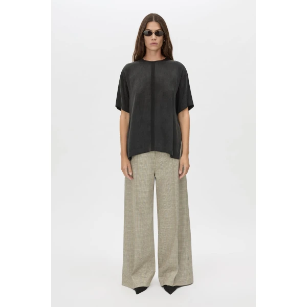Camilla and Marc Allegro Satin Tee - Tops - Luxury Ready-to-Wear at Coveti
