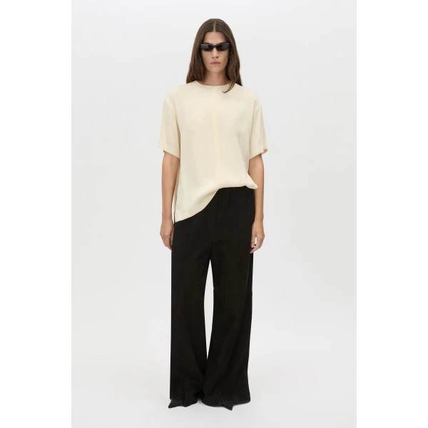Camilla and Marc Allegro Satin Tee - Tops - Luxury Ready-to-Wear at Coveti