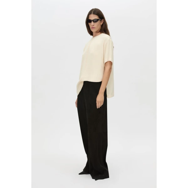 Camilla and Marc Allegro Satin Tee - Tops - Luxury Ready-to-Wear at Coveti