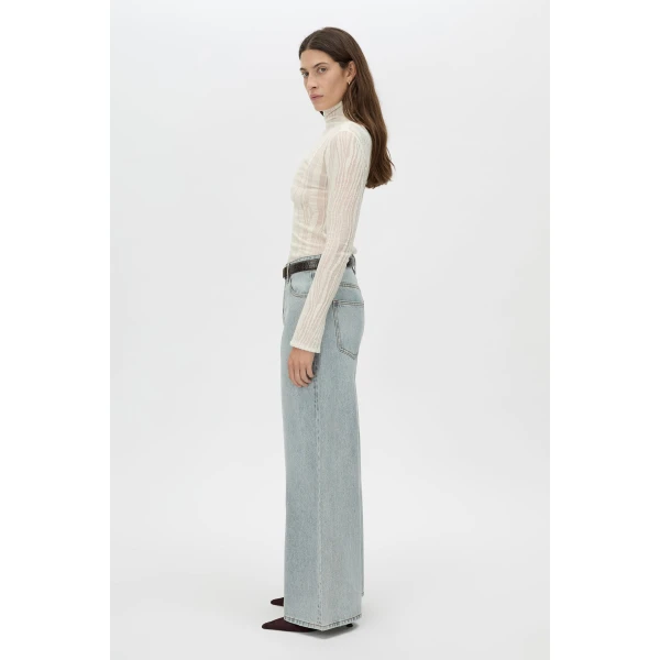 Camilla and Marc Argento Denim Jean - Pants - Luxury Ready-to-Wear at Coveti