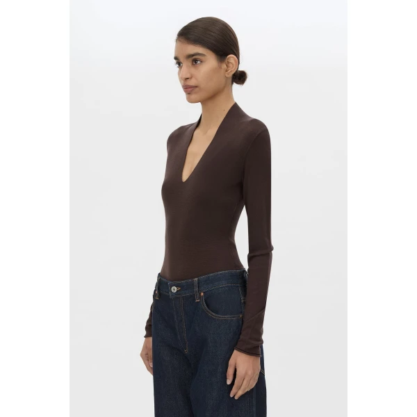 Camilla and Marc Ashlar Knit Bodysuit - Bikini - Luxury Ready-to-Wear at Coveti