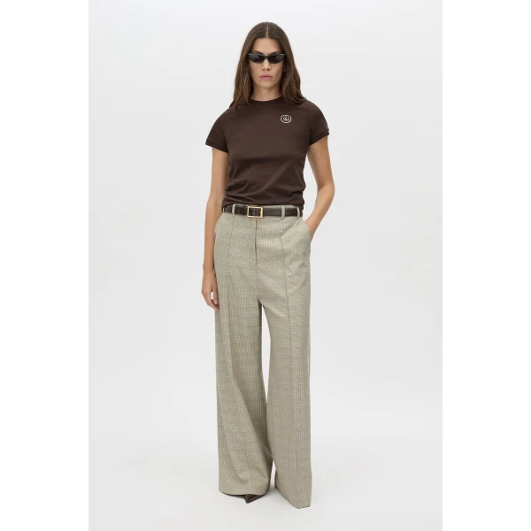 Camilla and Marc Bonnie Fitted Graphic Tee - Tops - Luxury Ready-to-Wear at Coveti