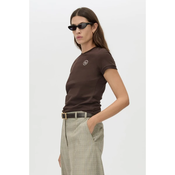 Camilla and Marc Bonnie Fitted Graphic Tee - Tops - Luxury Ready-to-Wear at Coveti