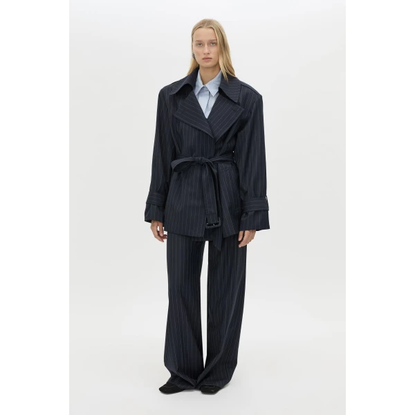 Camilla and Marc Brody Short Trench Coat - Coats - Luxury Ready-to-Wear at Coveti