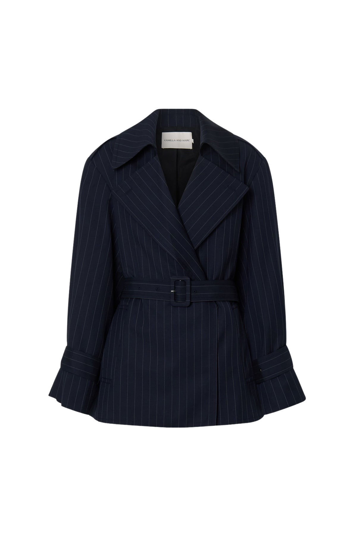 Camilla and Marc Brody Short Trench Coat