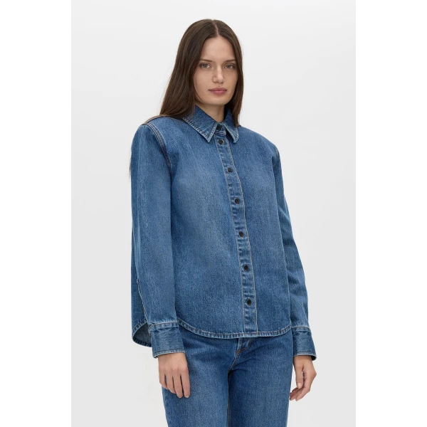 Camilla and Marc Caden Denim Shirt - Tops - Luxury Ready-to-Wear at Coveti