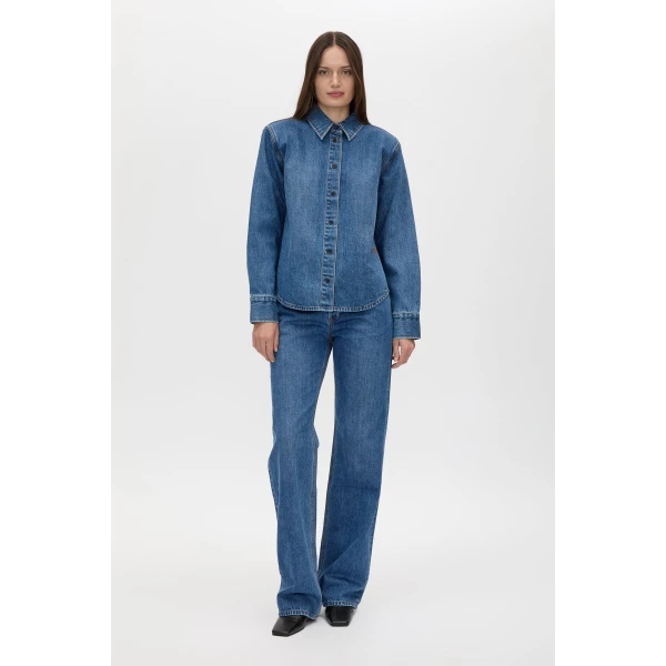 Camilla and Marc Caden Denim Shirt - Tops - Luxury Ready-to-Wear at Coveti